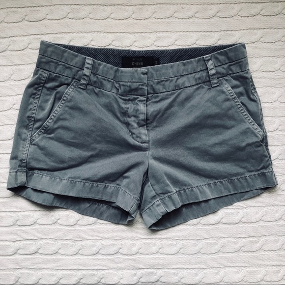 J. Crew | Blue/Grey | Chino Shorts - Picture 2 of 3